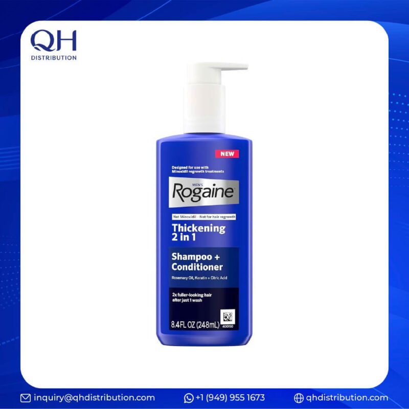 ROGAINE® MEN'S Thickening 2 IN 1 Shampoo + Conditioner