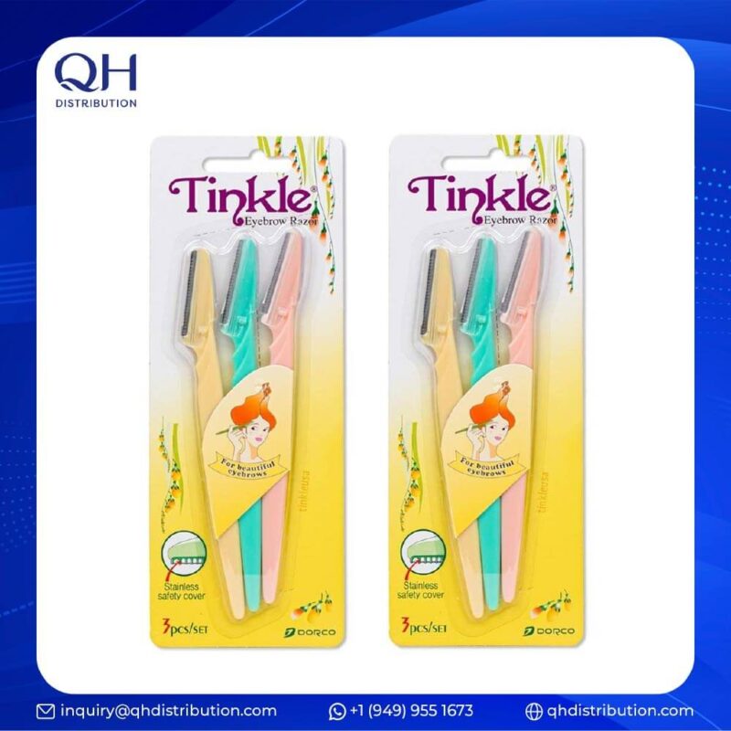 Dorco D120 Tinkle Eye Brow Shaper 3 pk