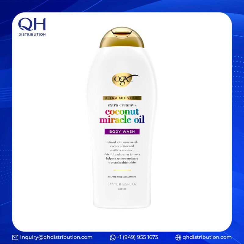 OGX Coconut Miracle Oil - Extra Creamy Body Wash Ultra Moisture