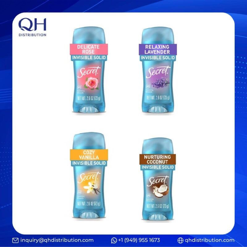 Secret Invisible Solid Antiperspirant and Deodorant