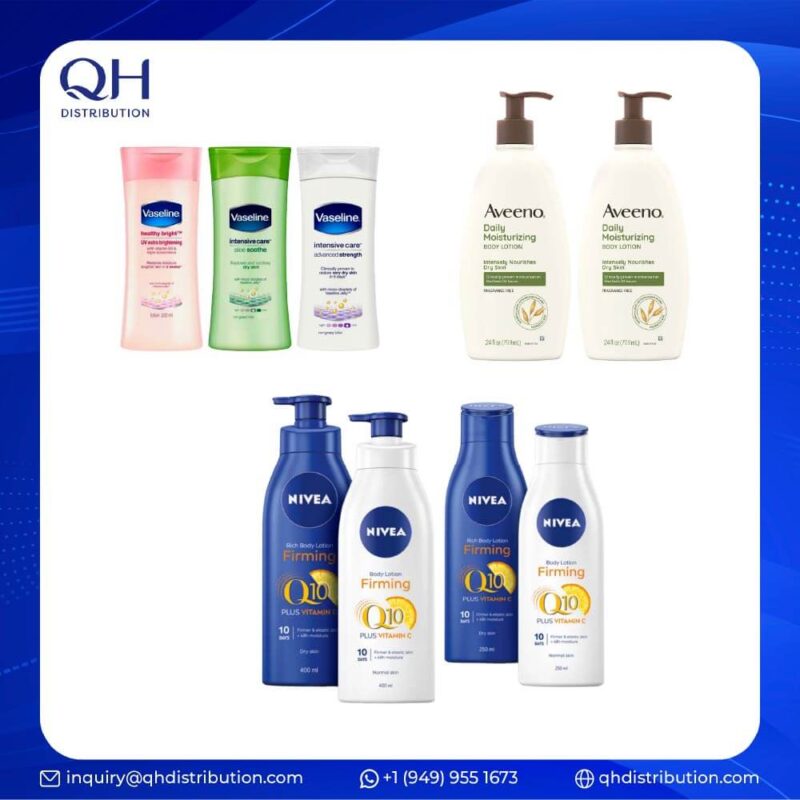 Everyday Essentials Like Lotions And Cleansers