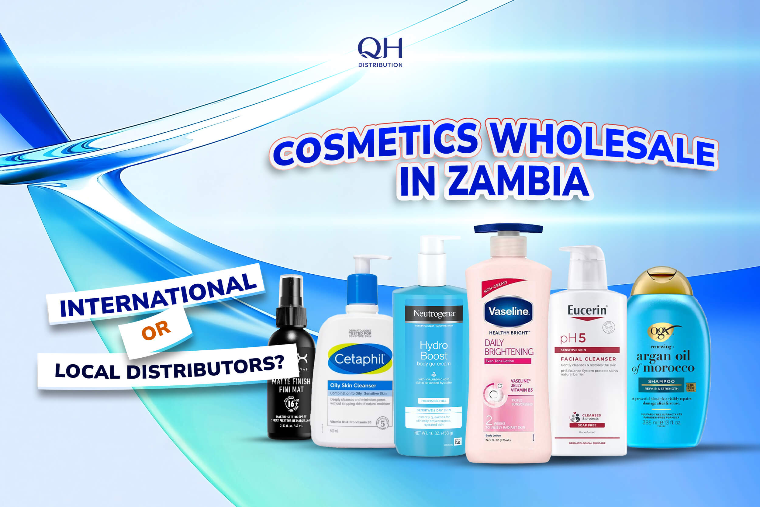 cosmetics wholesale in zambia