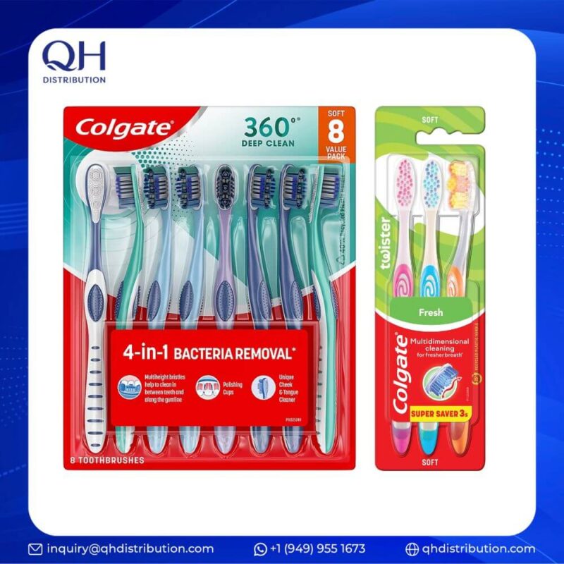 Colgate toothbrushes