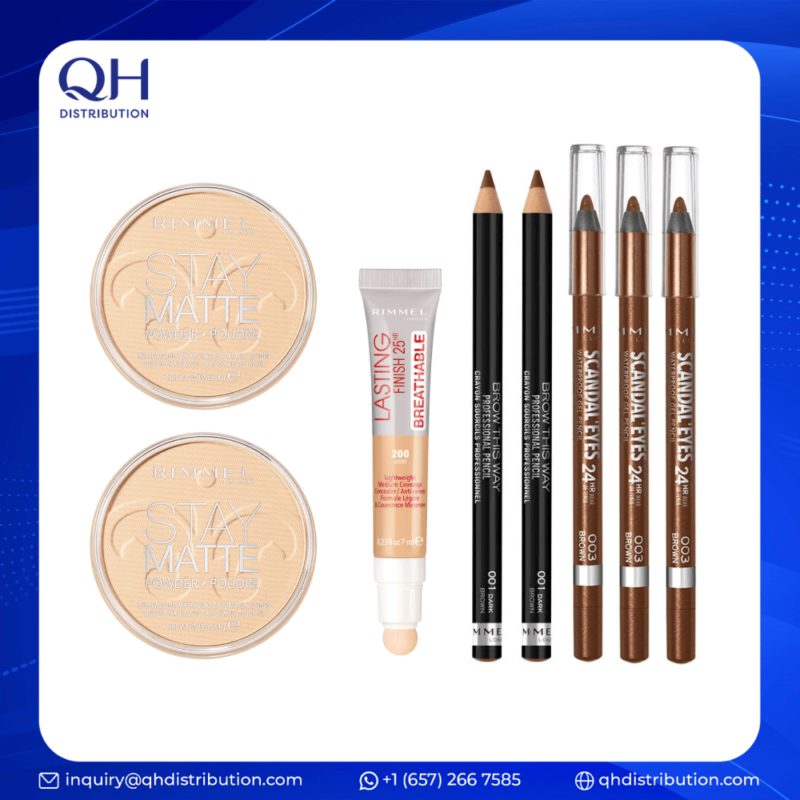 Makeup SKUs from Rimmel