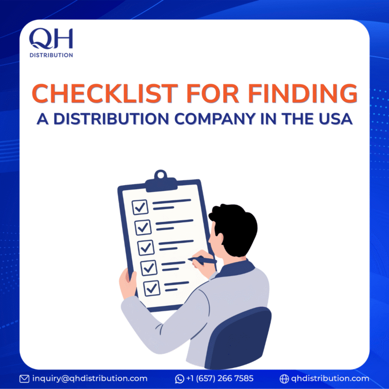 Checklist for finding a distribution company in the USA