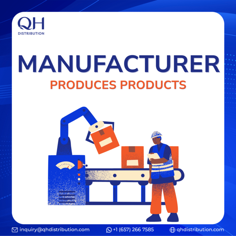 Manufacturer produces products